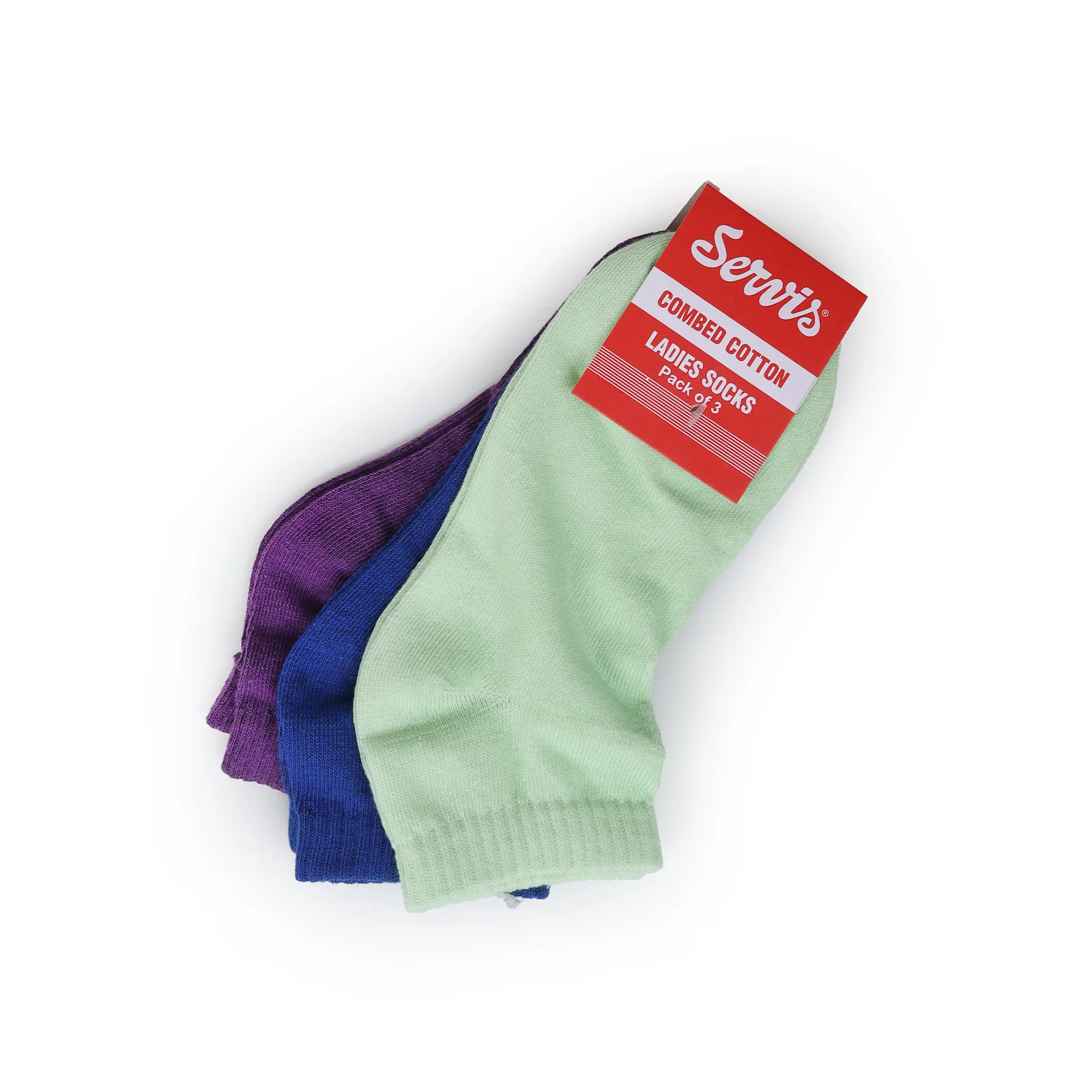 Ladies Socks (Pack of 3) - Image 2