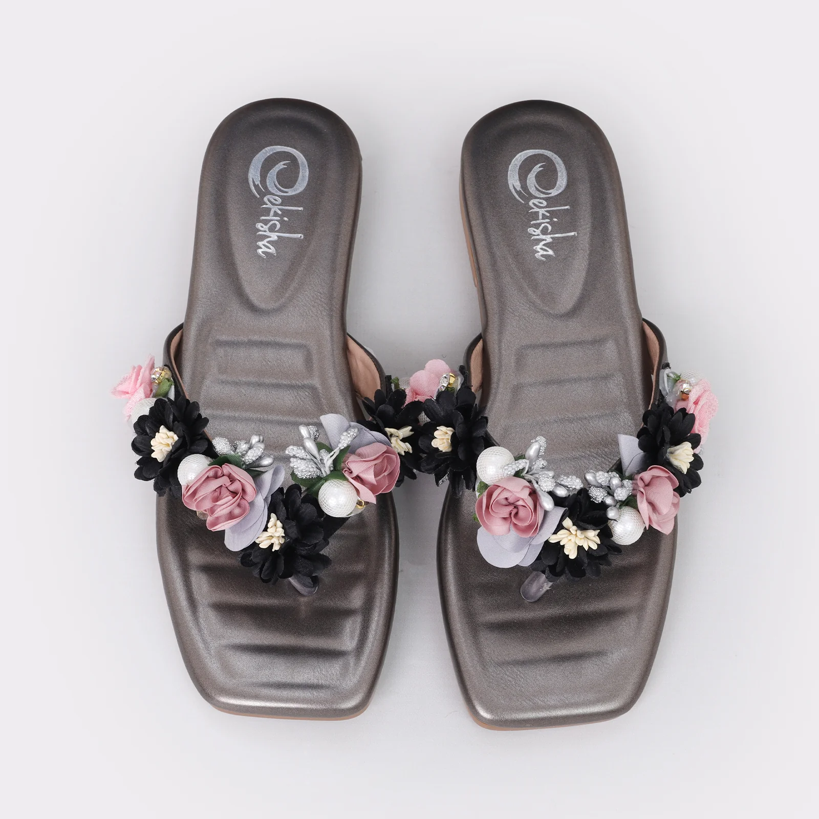 Women's Floral Chappals - Image 4