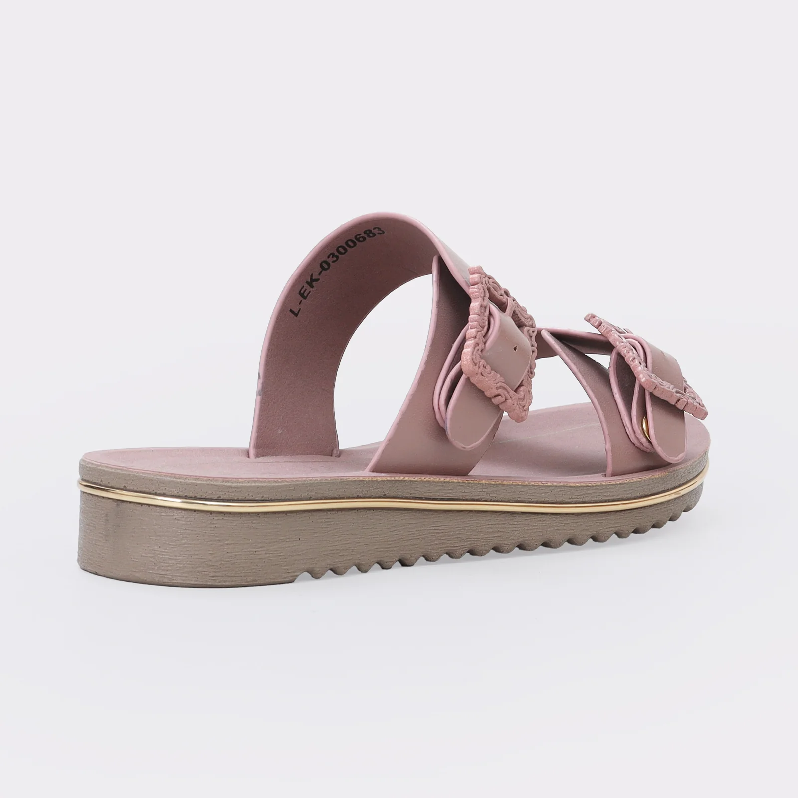 Women's Buckled Slippers - Image 5