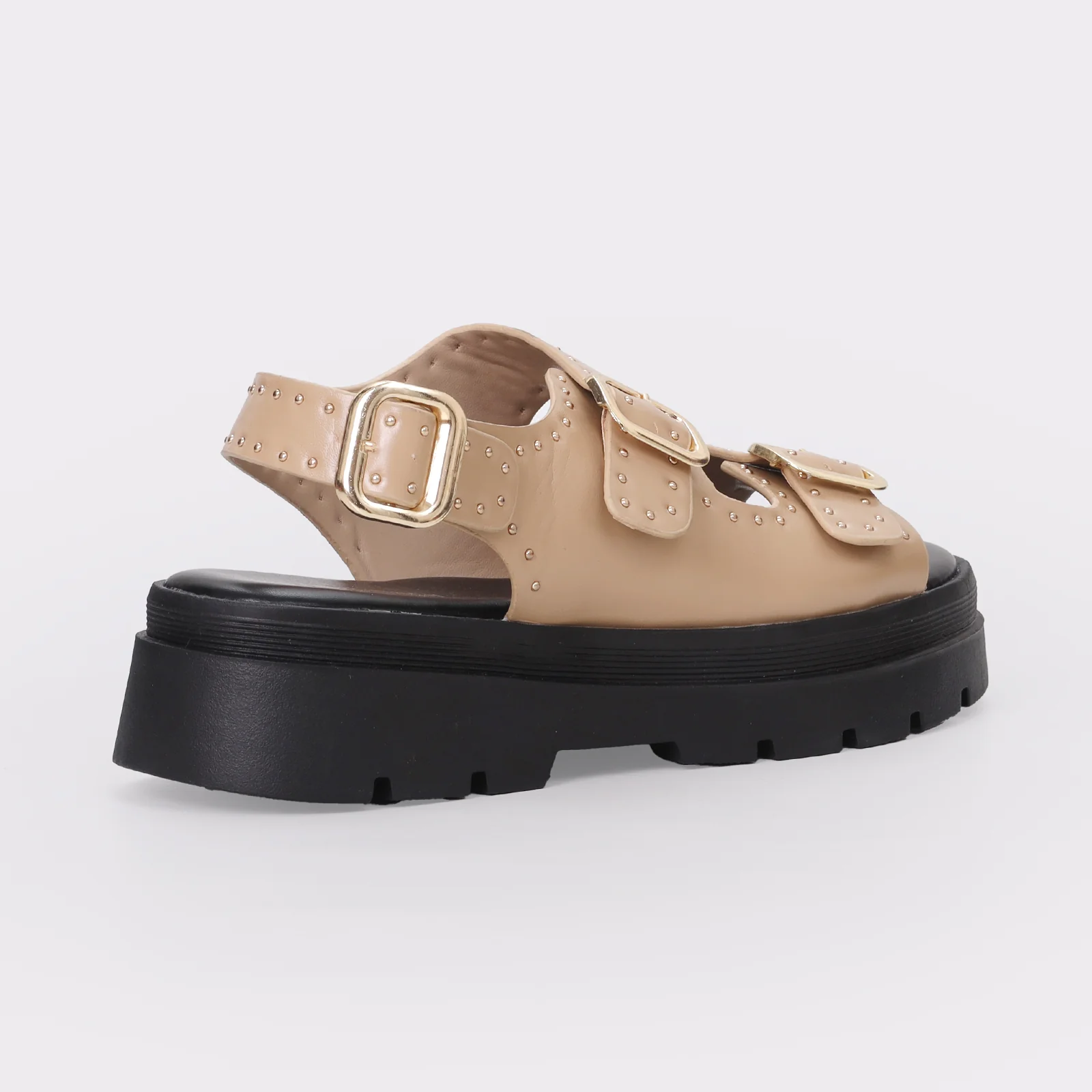 Women's Dual Buckled Sandals - Image 4