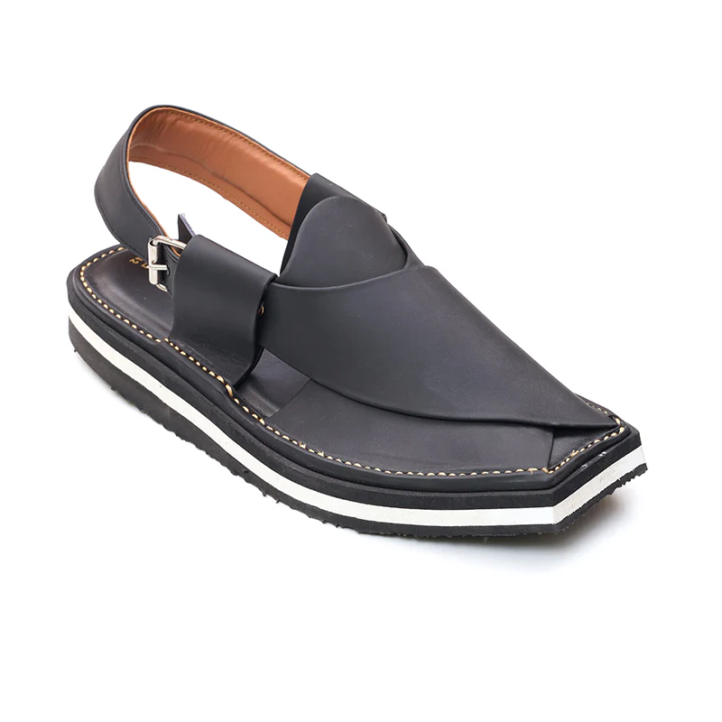 M-LF-0400204- Leather Peshawari - Image 2
