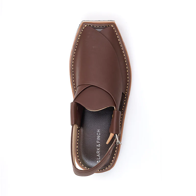 M-LF-0400204- Leather Peshawari - Image 4