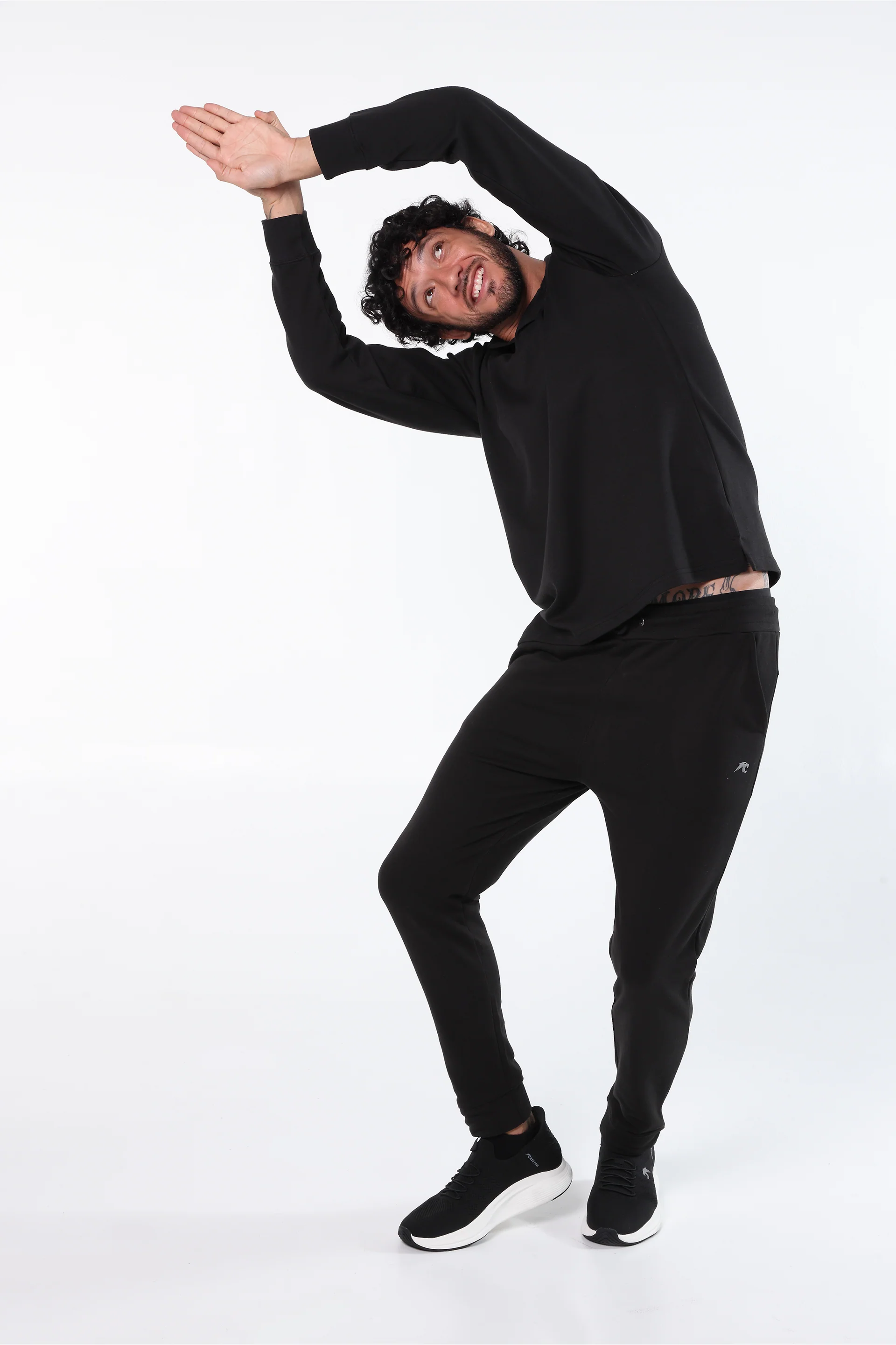 Athleisure Long Sleeve Polo - Image 3