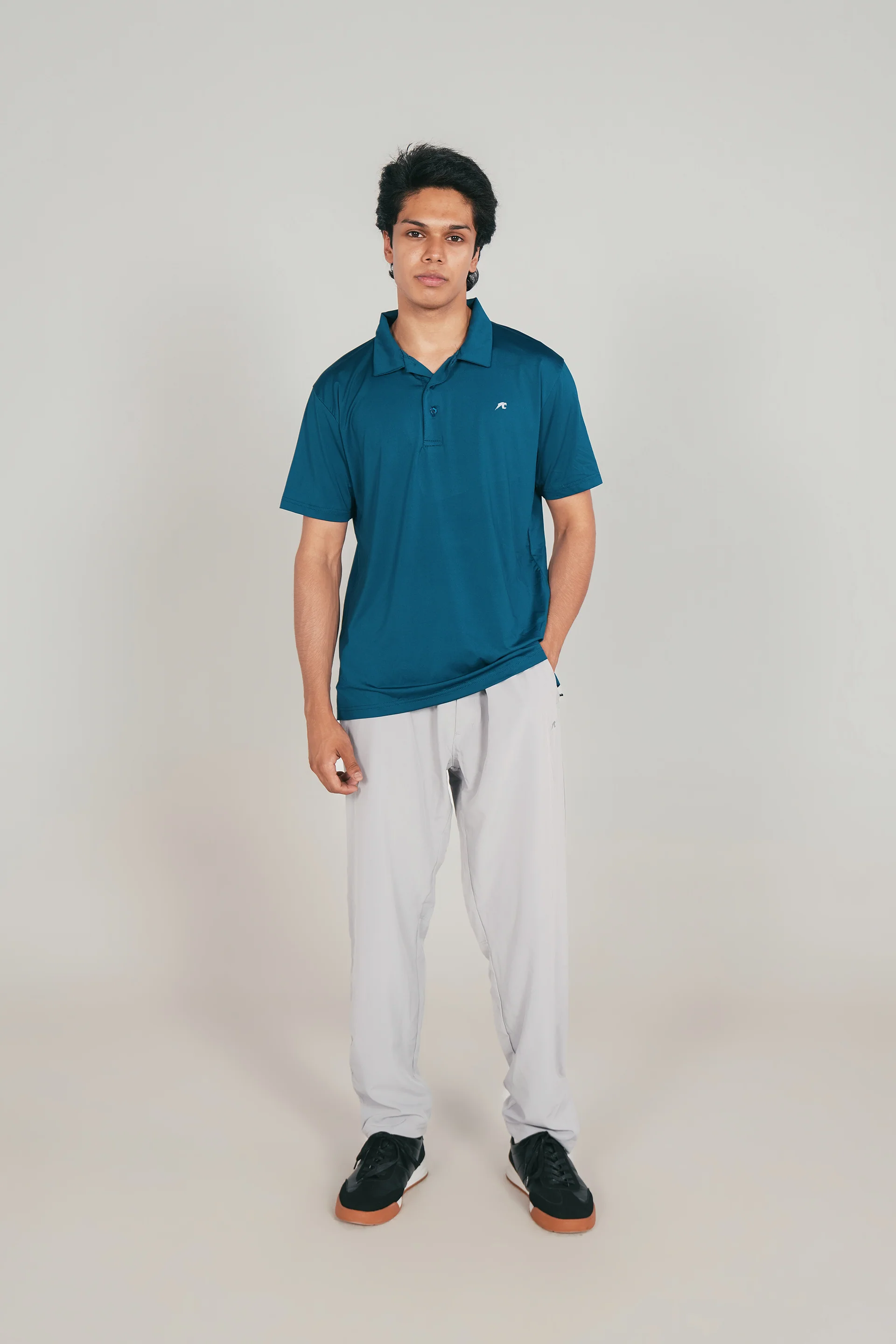 Men Active Cut & Sewn Polo - Image 2