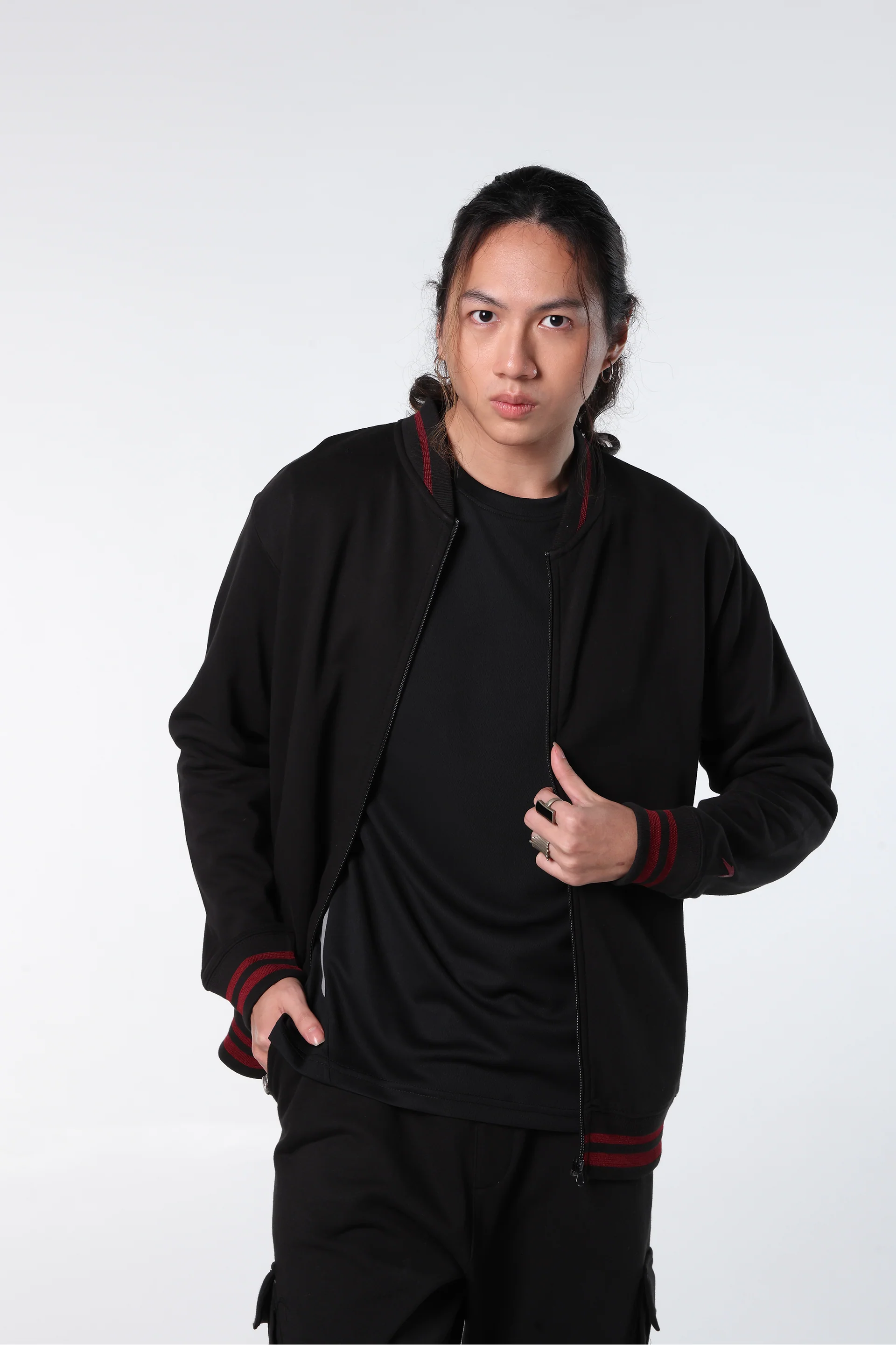Athleisure Bomber Jacket - Image 5